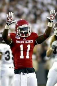 South Dakota wide receiver Eric Shufford Jr. is a solid player. He could be a steal in the 2016 NFL Draft 