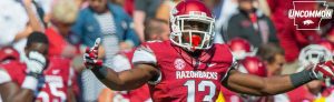 Arkansas has a playmaker in defensive back Davyon McKinney.  I love this kid's motor on the field. He seems to always be around the ball
