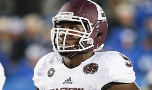 Eastern Kentucky pass rusher Noah Spence has been pretty up front about his situation all year, which will benefit him deeply