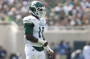 Eastern Michigan LB Great Ibe will be present at the Eagles local day 