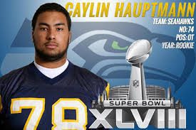Former Seahawks lineman Caylin Hauptmann worked out for the Buccaneers today
