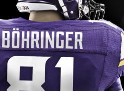 Vikings wide out becomes the first NFL player to have the umlaut on his jersey