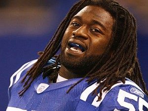 Former Colts linebacker Clint Session wins the award today as Worst Father