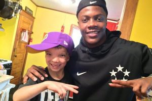 Teddy Bridgewater made a six year old's birthday party an unforgettable night