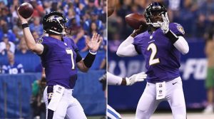 Josh Johnson may end up beating out Ryan Mallett for the back-up spot