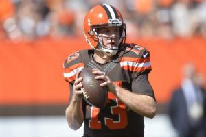 The Browns are looking for a high draft pick in exchange for their back-up QB