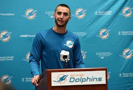 Dolphins have cut their seventh round quarterback