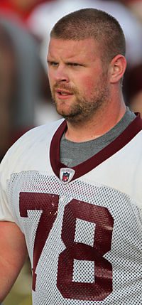 The Redskins save some money today, by asking their starting center to take a pay cut