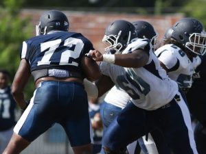 JSU center Markus Cook is the key to the Offense for Jackson State. He is a true anchor with good athletic ability. 