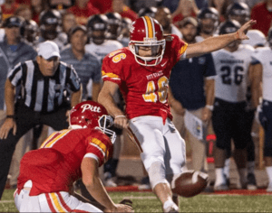 Pitt State kicker Chad Levin should have the nickname Money because he makes it rain for the Gorillas. He will get a look by the NFL. 