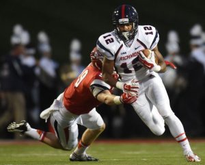 Richmond Spiders wide out Brian Brown is a big target with great hands 