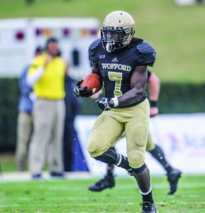 Wofford big back Lorenzo Long will punish you if you try to tackle him. He is known to blow up a cornerback or safety