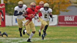 Aaron Sanders is a playmaker who is known for the big play at VMI