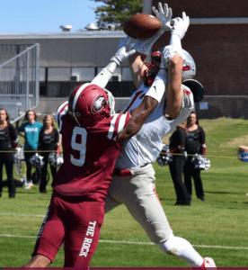 Devante Thomas from Chadron State was a standout at WKU before transferring down 