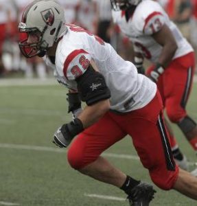 Brian Khoury of Carnegie Mellon University has the size and the speed off the edge to earn a shot in the NFL
