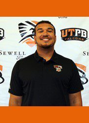 Corin Brooks of UTPB is a big boy with athletic ability