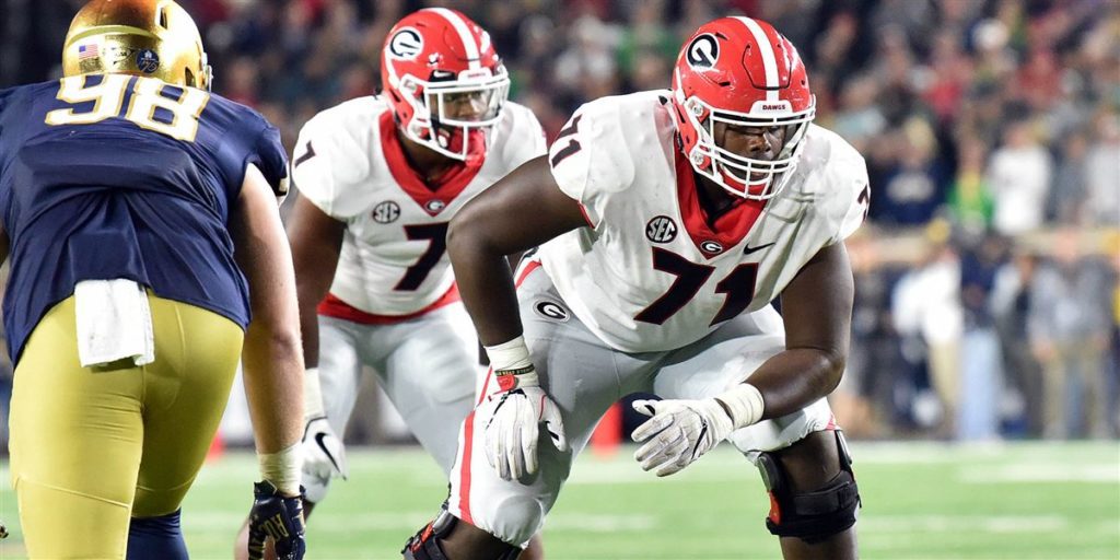 Georgia Ol Andrew Thomas Is A Top Tier Player In 2020 Draft