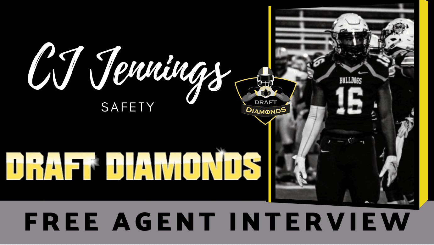Meet hardhitting Free Agent safety CJ Jennings only on Draft Diamonds