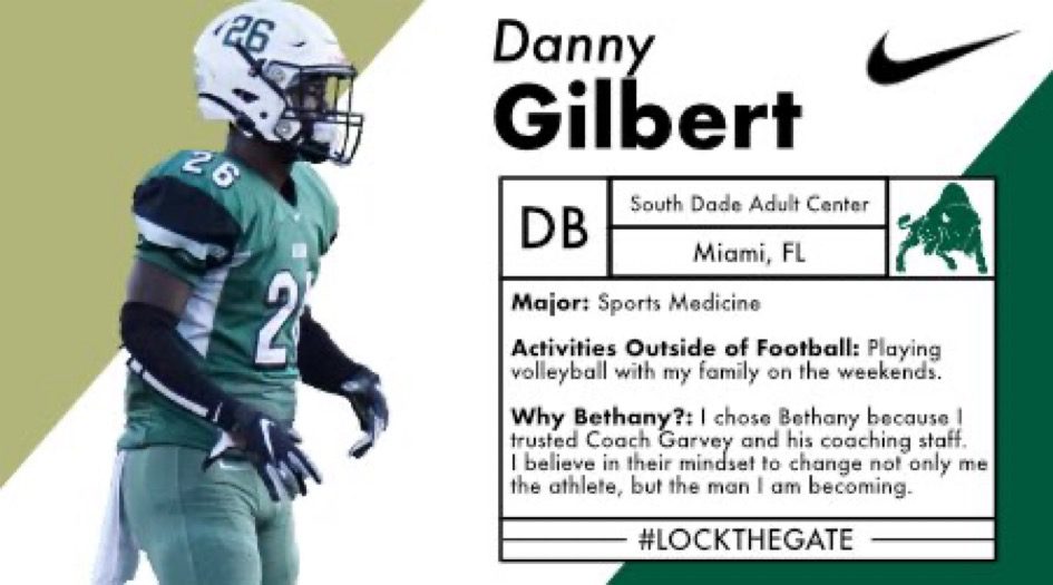 Danny Gilbert Jr. Bethany
