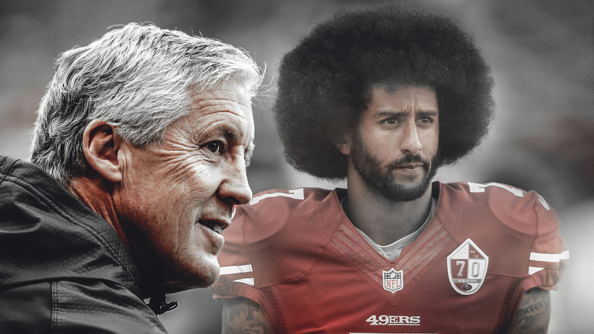 Pete Carroll Colin Kaepernick