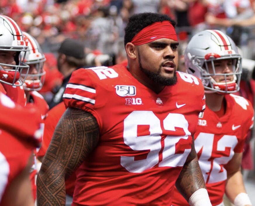 Ohio State defensive tackle Haskell Garrett shot in the face