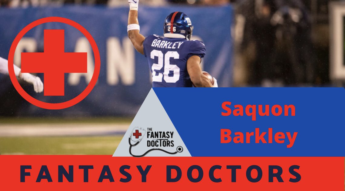 Saquon Barkley Fantasy Doctors injury update