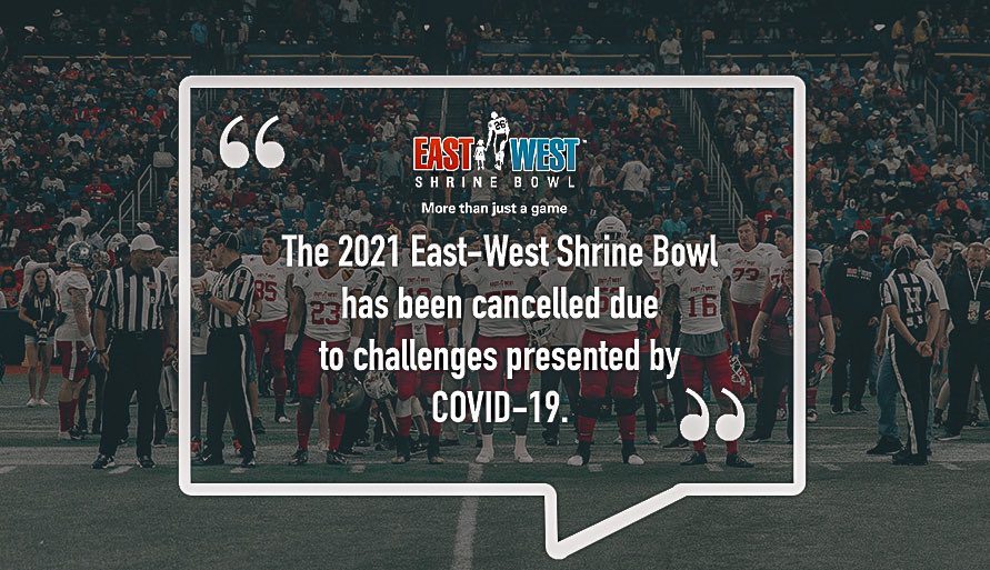 East-West Shrine Bowl canceled