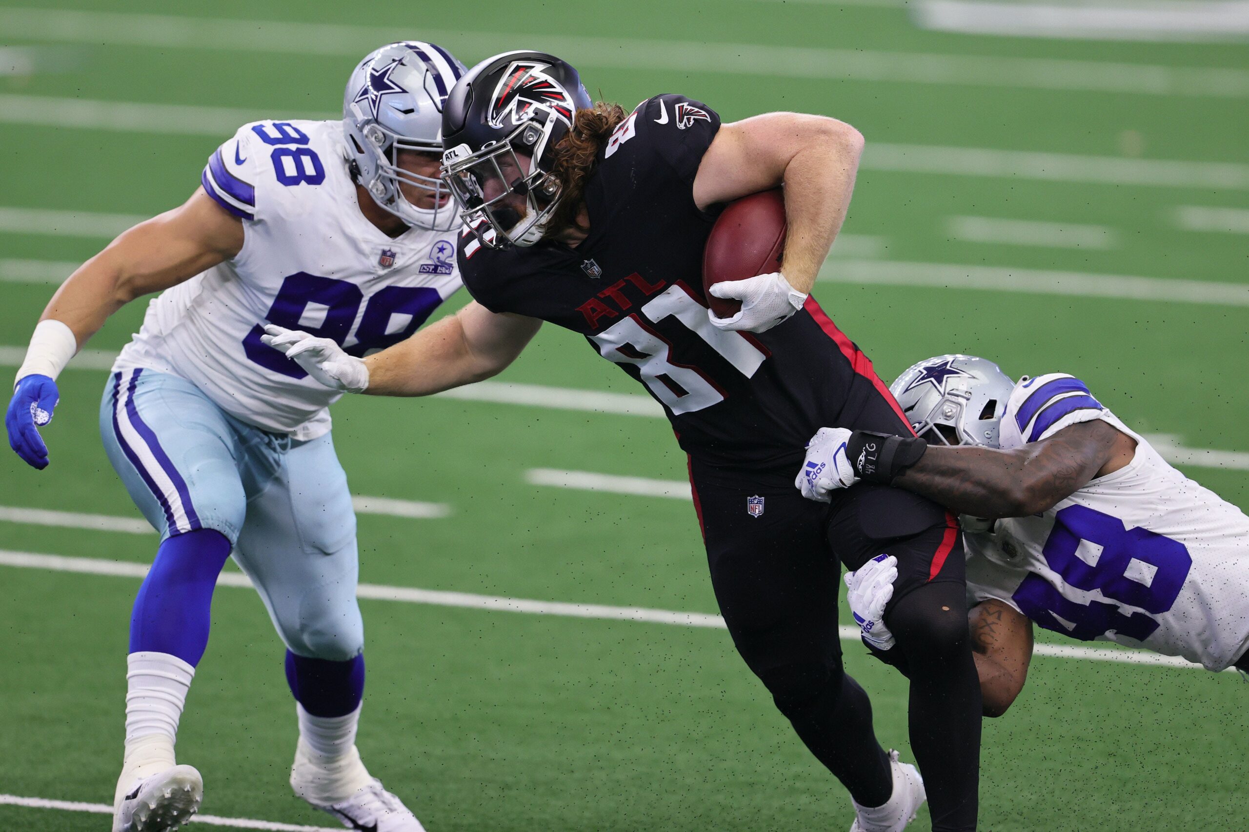 Hayden Hurst ipad falcons stolen