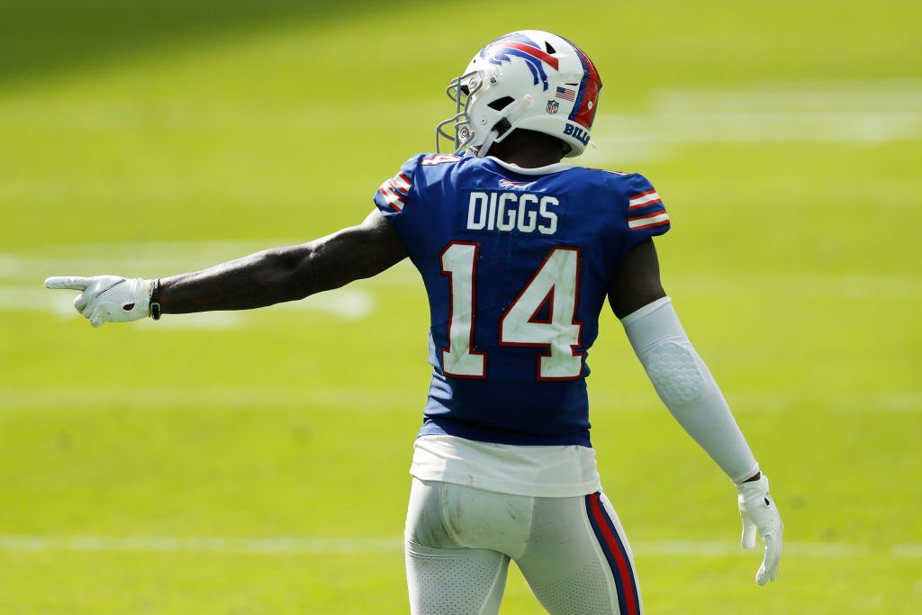 Stefon Diggs Bills NFL Target Leader