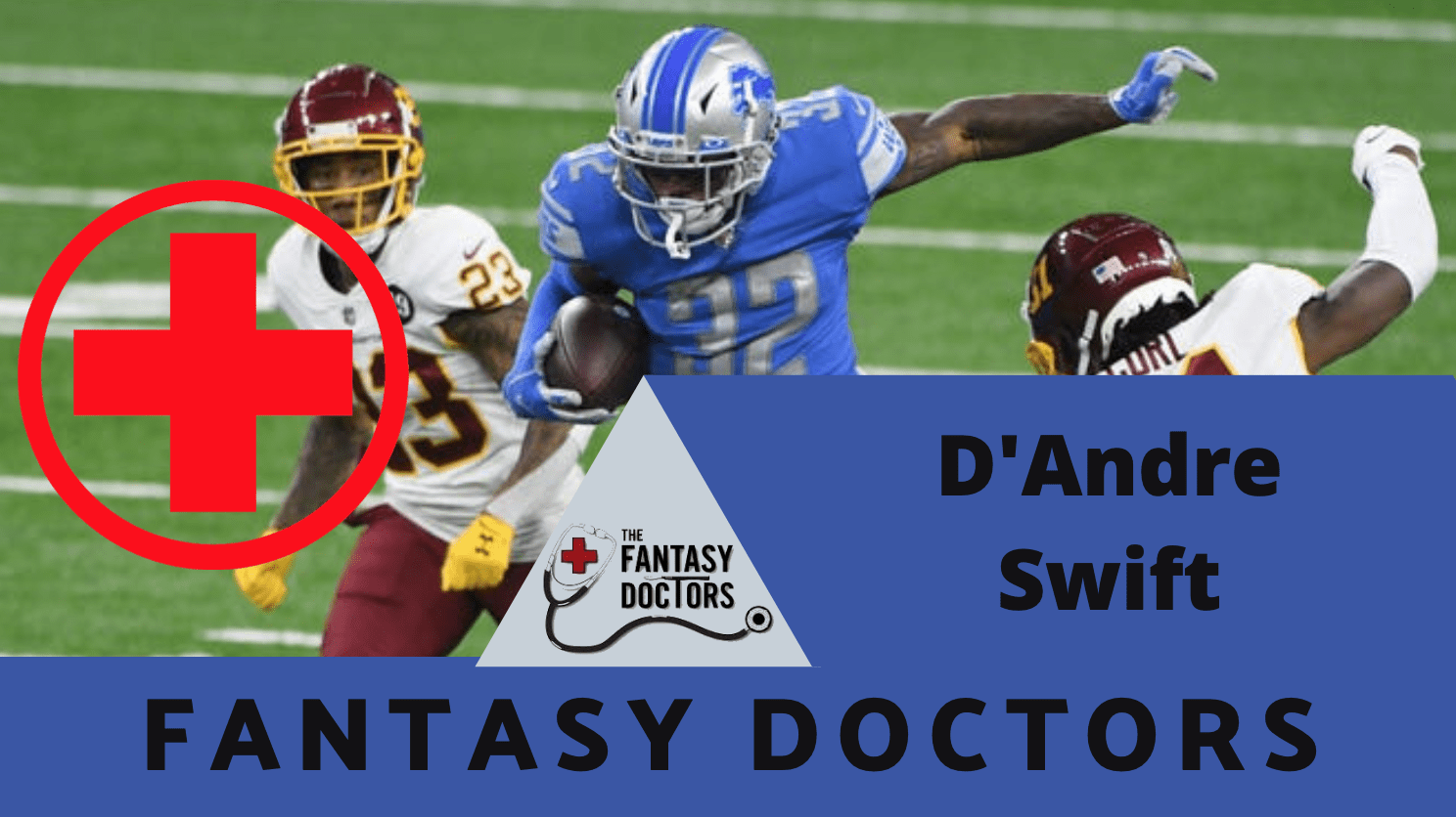 D'Andre Swift Lions Fantasy Doctors