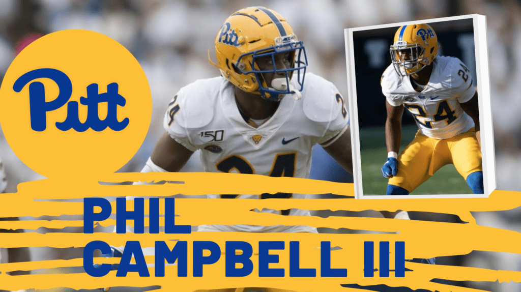 Phil Campbell Pittsburgh Panthers NFL Draft