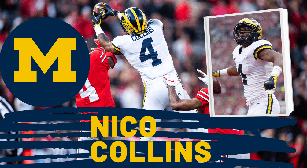 Meet 2021 NFL Draft Prospect Nico Collins, WR, University of Michigan