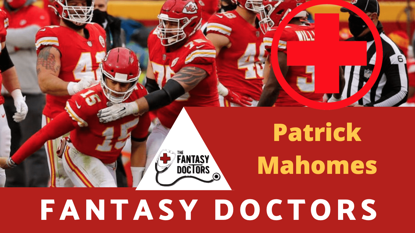 Patrick Mahomes Chiefs Fantasy Doctors