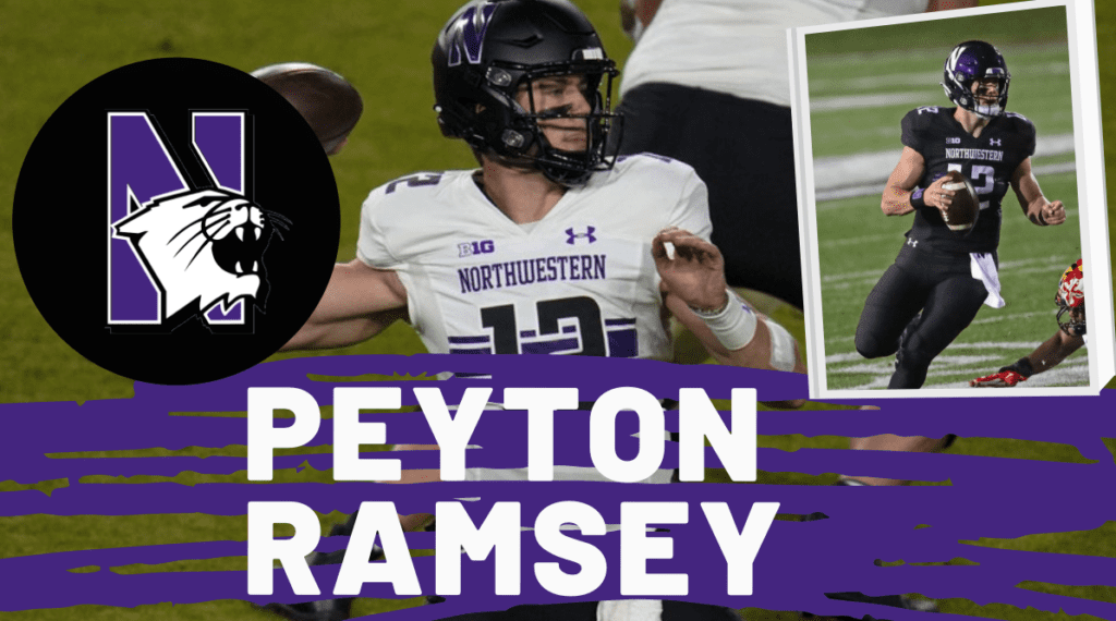 Peyton Ramsey QB Northwestern 2021 NFL Draft