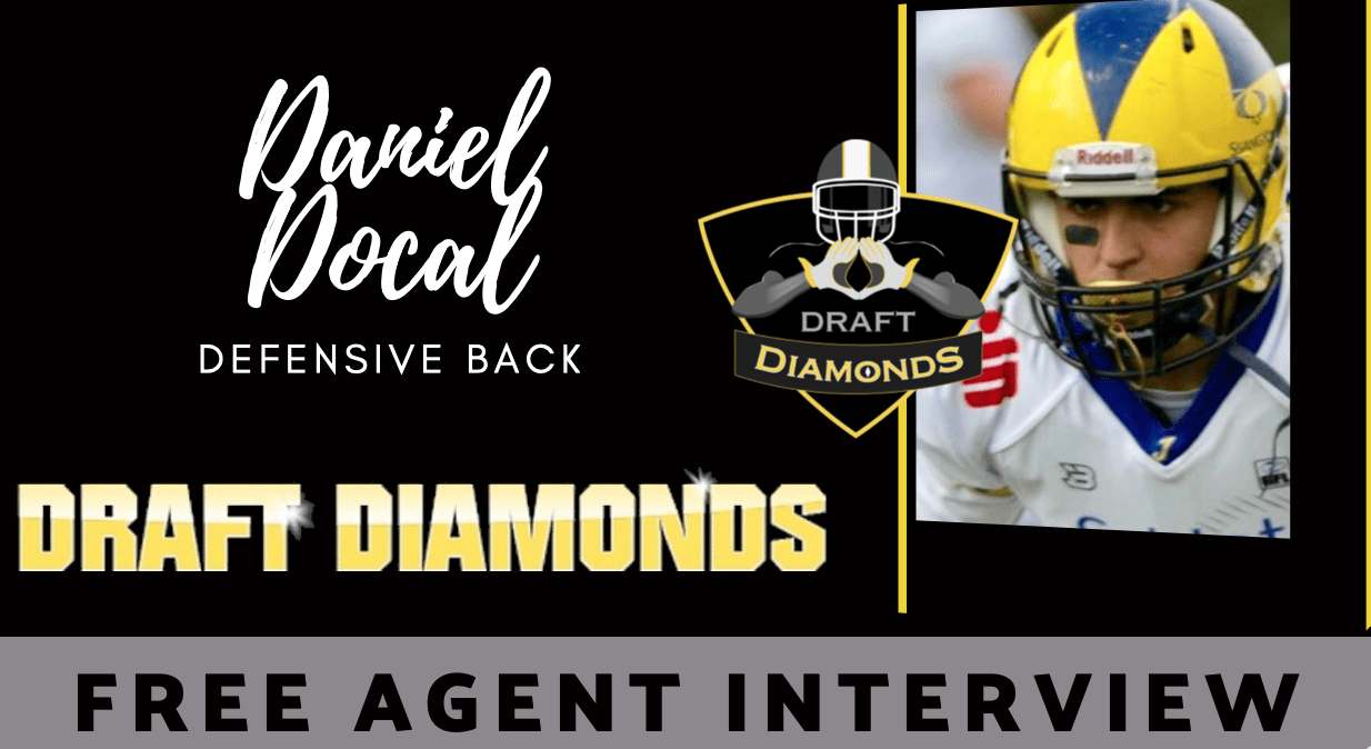 Daniel Docal Free Agent GFL NFL Draft