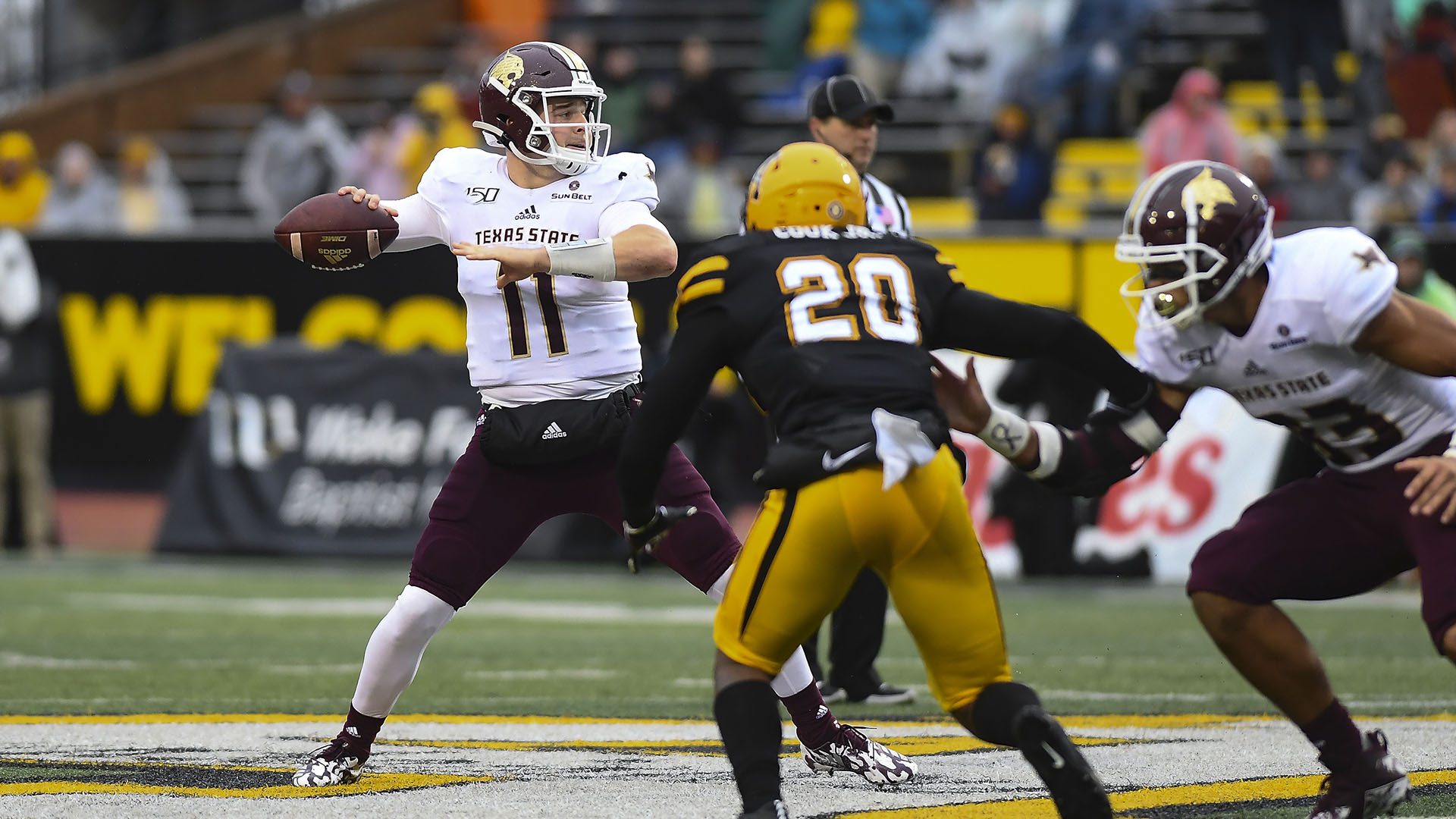 Tyler Vitt Texas State QB Room