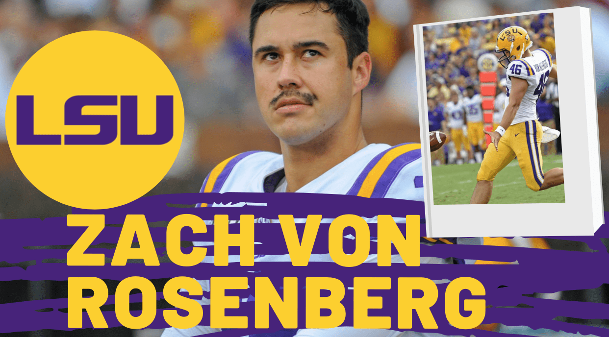 Zach Von Rosenberg LSU NFL Draft 2021