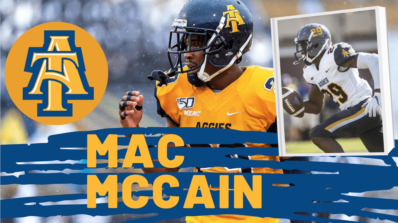 Mac McCain NFL Draft NCAT Aggies HBCU