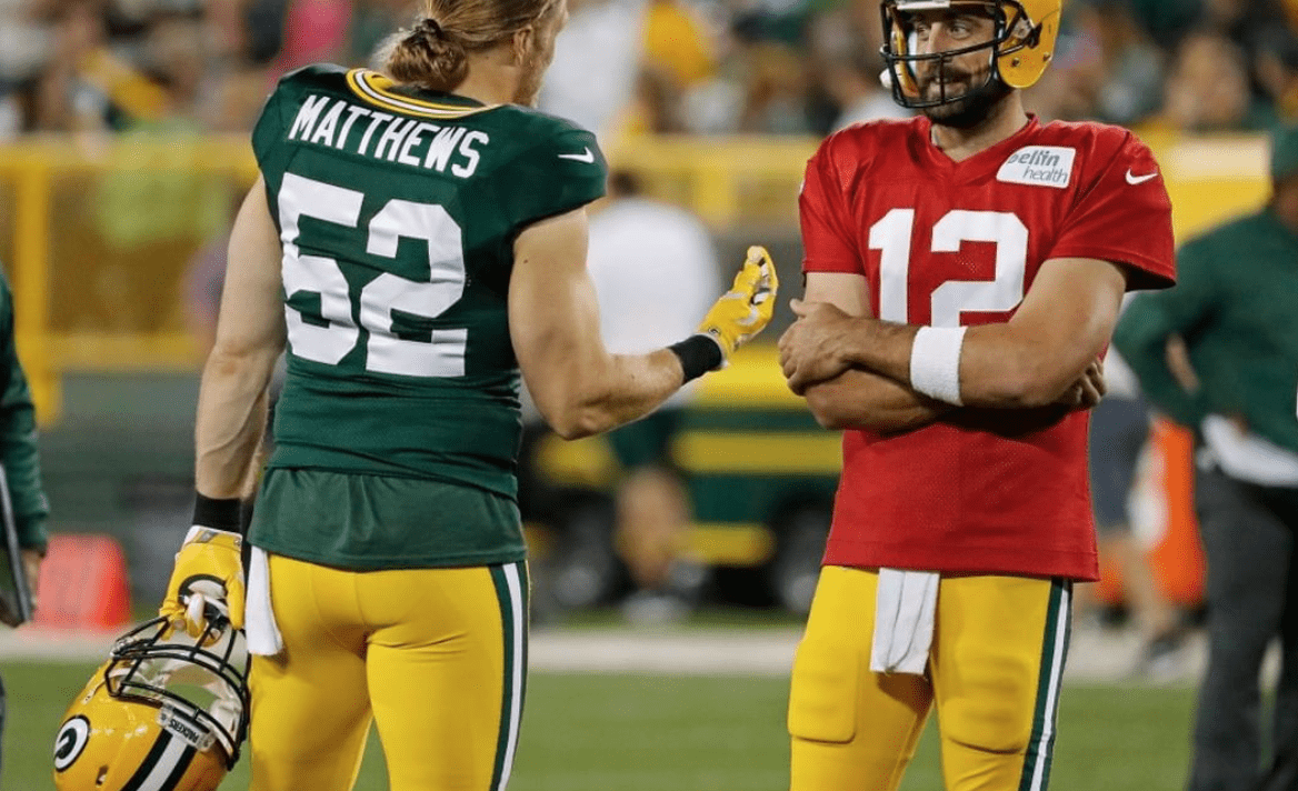 According to Pro Football Talk, Aaron Rodgers, Randall Cobb and David Bakhtiari want the former Packers linebacker to return. Last season, Matthews did not play but has not ruled out the option of returning in 2021.