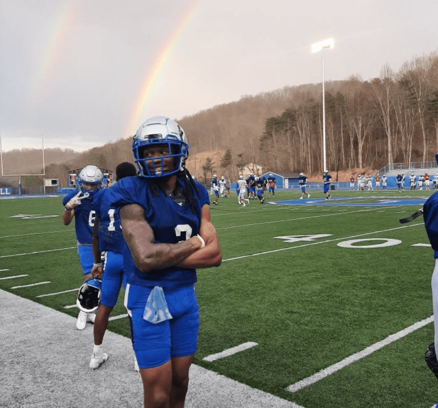 Delonte Hood the talented defensive back from Peru State is hoping to show NFL scouts why he belongs in the league.