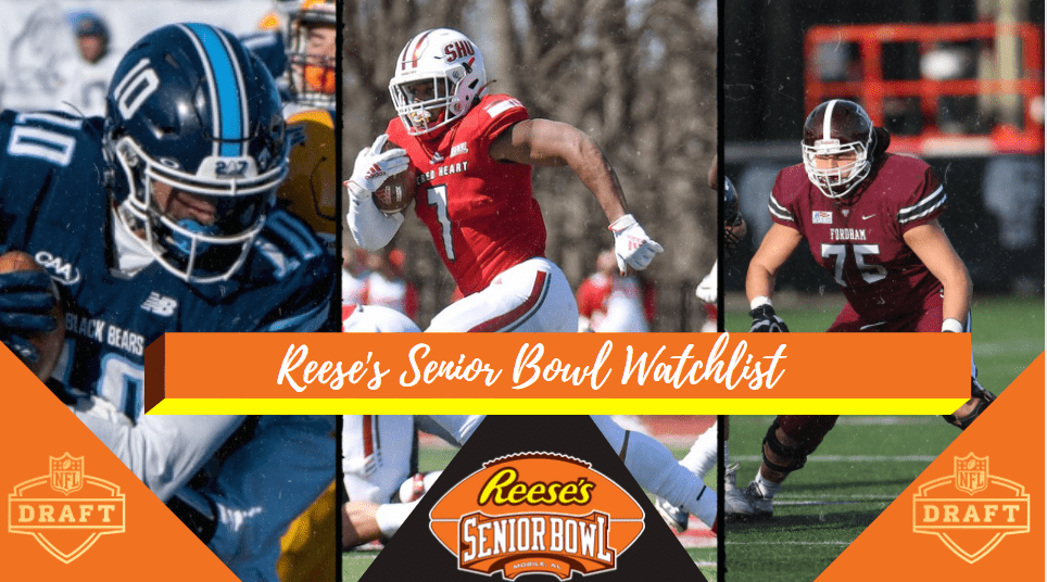 Today the Reese's Senior Bowl announced 38 small schoolers on their Watch List for the Senior Bowl in Mobile, Alabama.