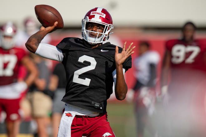 In this video, we talk about Arkansas' backup quarterback Malik Hornsby. We look at what the Hornsby package could potentially look like as we look at his skillset. Arkansas could surprise people in 2021.