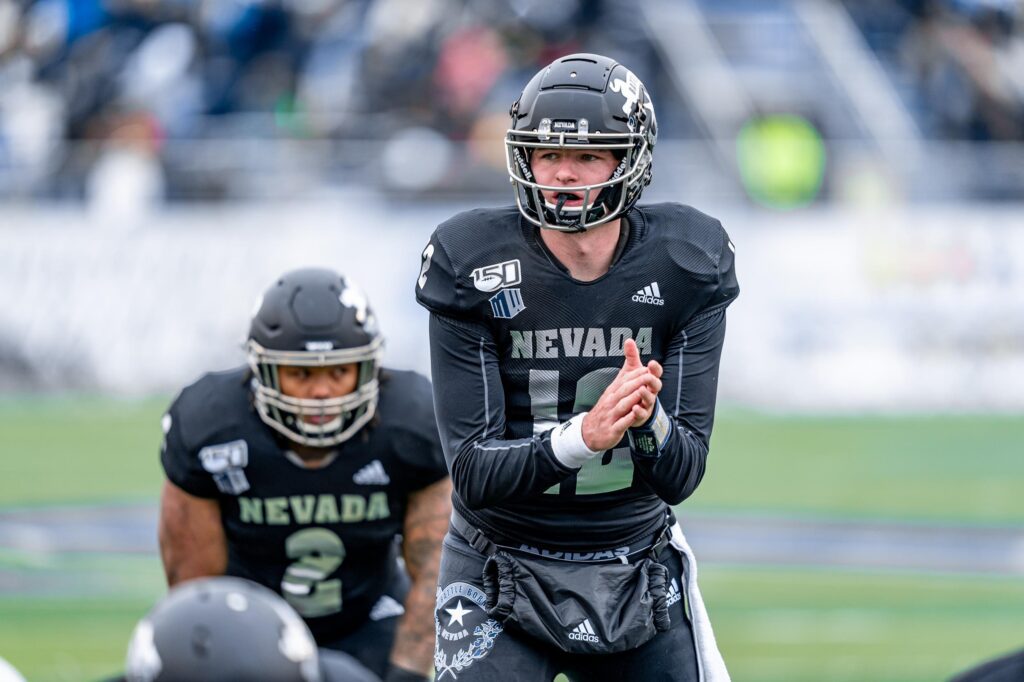 Nevada QB Carson Strong is one of the best quarterbacks in the NCAA. Strong has an NFL arm, but will his decision making is questionable