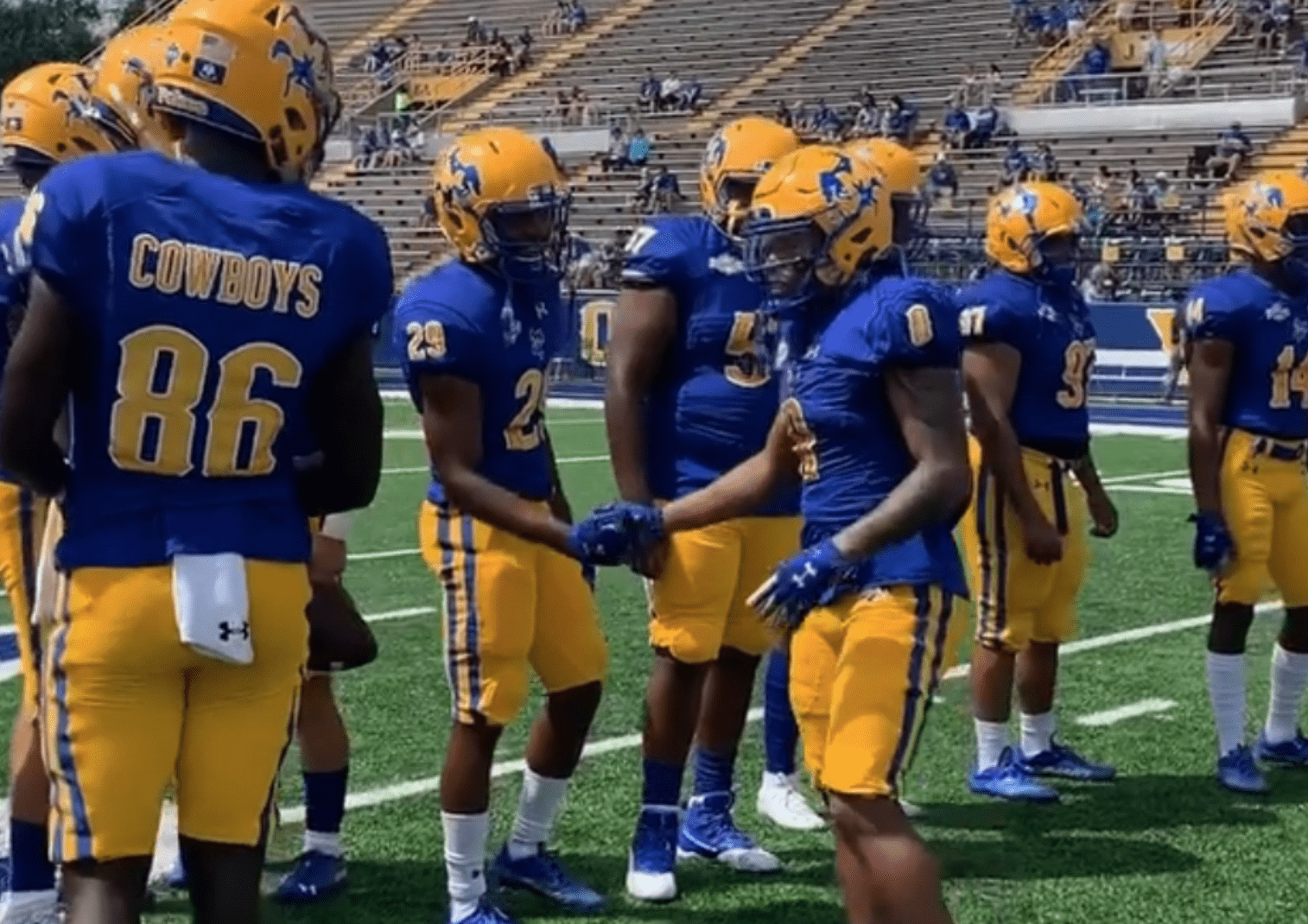 Justin Kelm of NFL Draft Diamonds was live at the McNeese State football game today against West Florida. Unfortunately, McNeese came up short to Division 2 powerhouse West Florida.