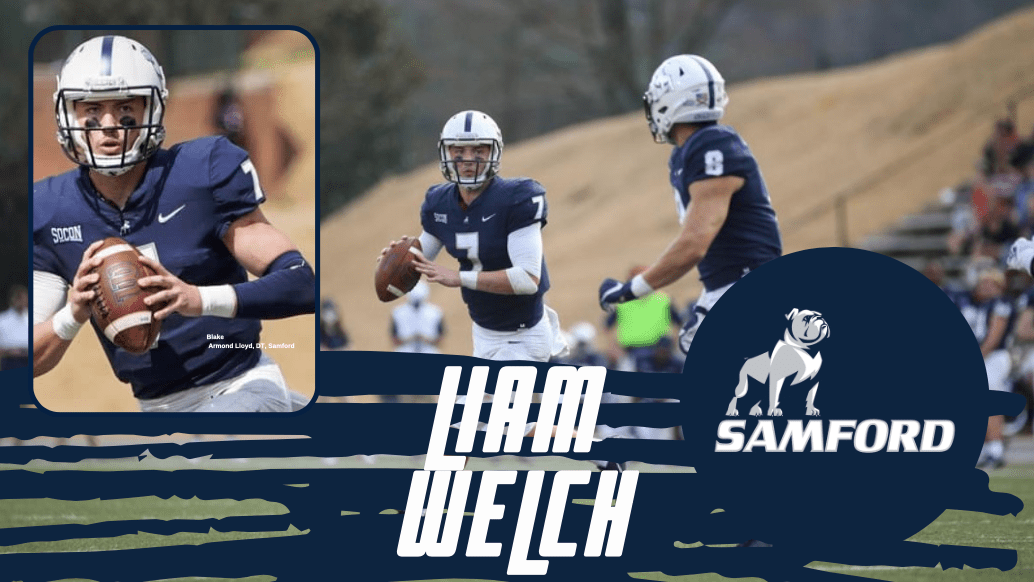 Samford University quarterback Liam Welch is one of the fastest-rising quarterbacks in the country.