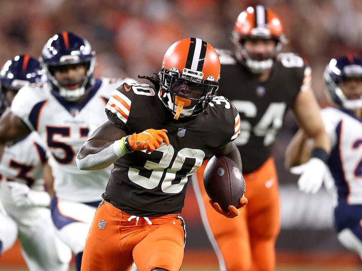 D'Ernest Johnson Browns NFL