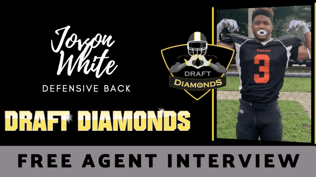 Meet NFL Free Agent defensive back Jovon White