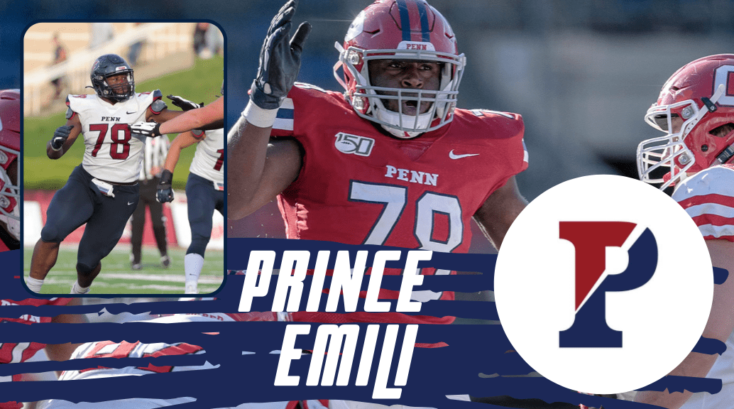 Prince Emili Penn DT NFL Draft