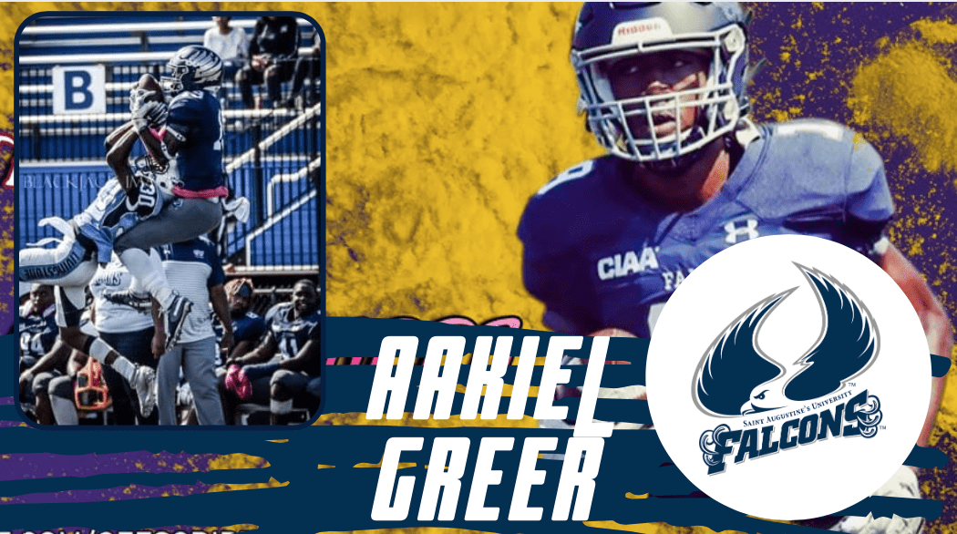 Aakiel Greer the speedy wide receiver from St Augustine University recently sat down with NFL Draft Diamonds scout Jimmy Williams. Check out this exclusive Zoom Interview only on YouTube.
