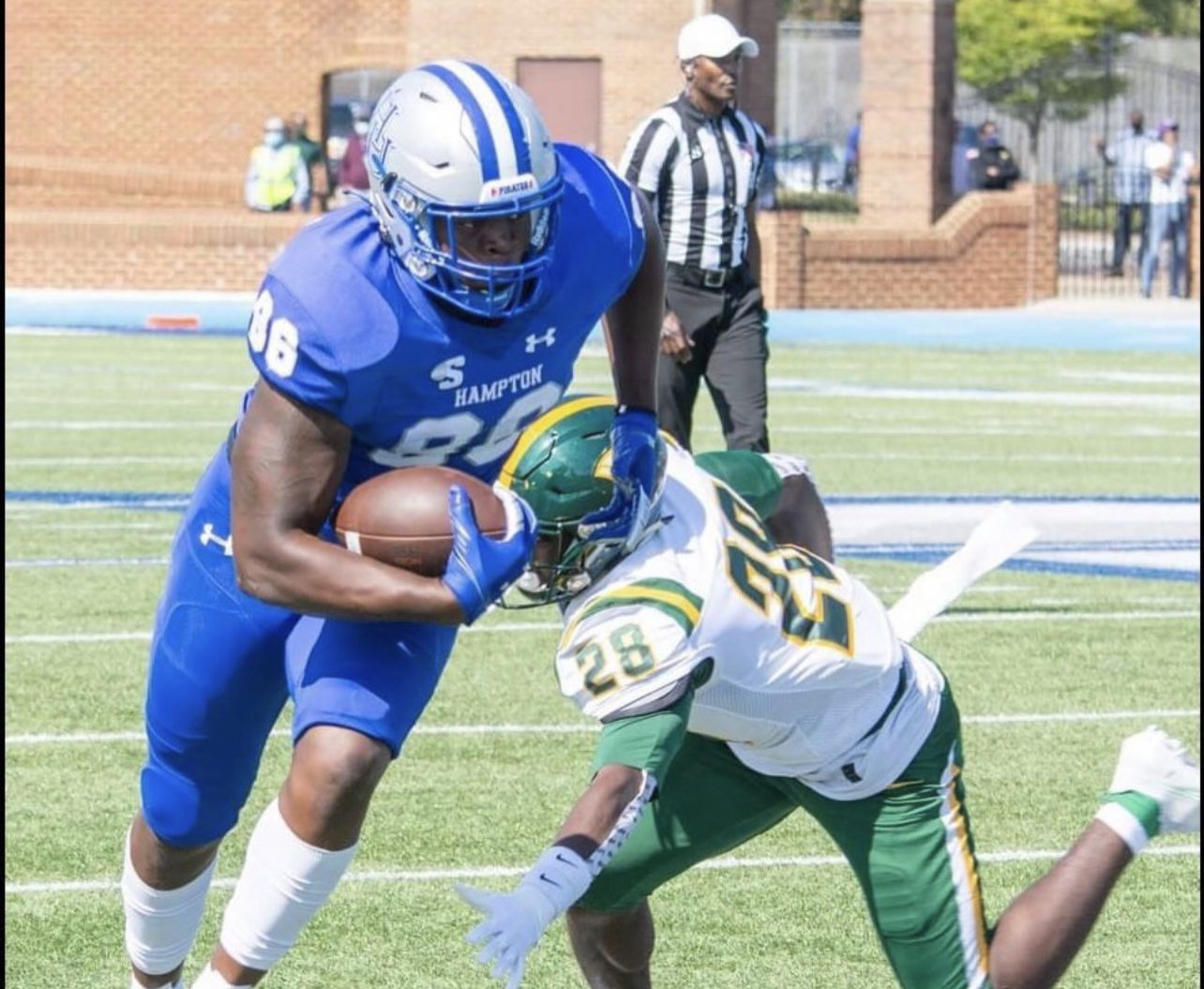 James Stanley Jr the strong tight end from Hampton University recently sat down with NFL Draft Diamonds writer Justin Berendzen.
